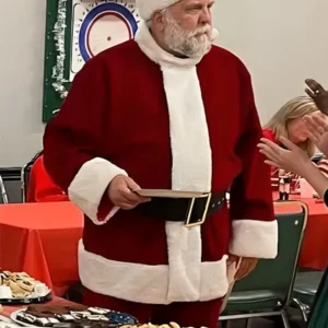 Saint Nick Of Bethlehem Daniel Roebuck Red Santa Coat