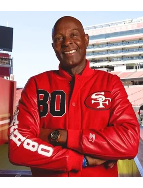 San Francisco Jerry Rice GOAT Varsity Jacket