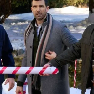 Santa Tell Me Benjamin Ayres Grey Coat For Sale