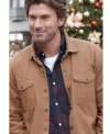 Santa Tell Me Christopher Russell Brown Jacket