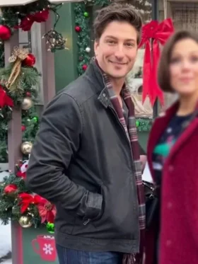 Santa Tell Me Daniel Lissing Black Cotton Jacket
