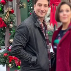 Santa Tell Me Daniel Lissing Black Cotton Jacket