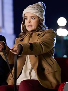 Santa Tell Me Darcy Brown Wool Jacket