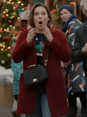 Santa Tell Me Erin Krakow Coat