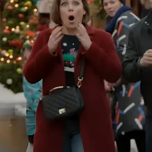 Santa Tell Me Erin Krakow Coat