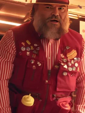 Satan Dear Santa Red Vest