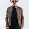 Sazz Pataki Only Murders in the Building S04 Brown Jacket