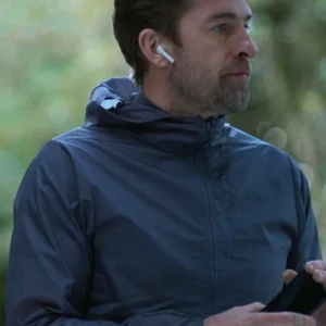 Scott Speedman Cellar Door Blue Hooded Jacket For Sale