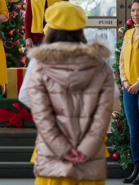 Scouting For Christmas Audrey Wise Alvarez Hooded Puffer Jacket For Sale