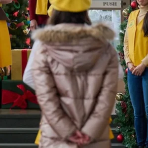 Scouting For Christmas Audrey Wise Alvarez Hooded Puffer Jacket For Sale