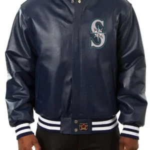 Seattle Mariners Leather Jacket