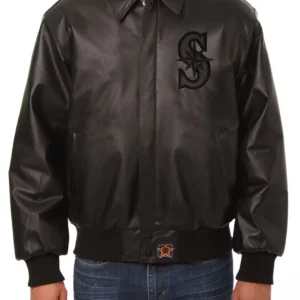 Seattle Mariners Leather Jacket For Sale