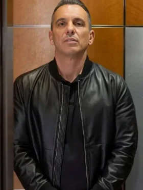 Sebastian Maniscalco TV Series Bookie Bomber Jacket