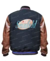 Seinfeld Brown And Black Bomber Jacket Back