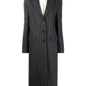 Selena Gomez Only Murders In The Building Pinstripe Coat For Sale