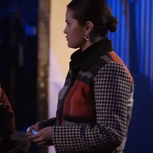 Selena Gomez Only Murders In The Building Wool Tartan Jacket For Sale
