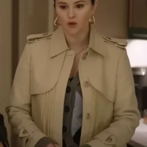 Selena Gomez Only Murders in the Building Cotton Trench Coat