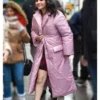Selena Gomez Only Murders in the Building Puffer Coat