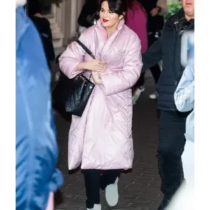 Selena Gomez Only Murders in the Building Puffer Coat For Sale