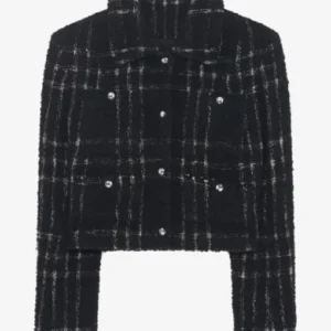 Selena Gomez Only Murders in the Building S04 Wool Jacket Full View