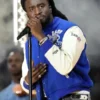 Shaboozey Rocks Thanksgiving Halftime Show Detroit Lions Vs. Chicago Varsity Jacket