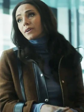 Shannon Whitmer Cross S01 Brown Jacket