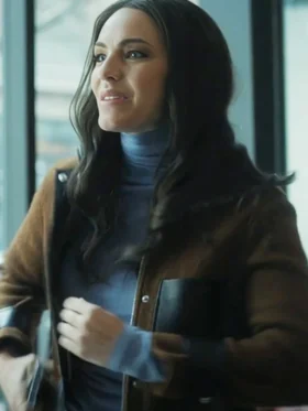 Shannon Whitmer Cross S01 Brown Jacket Closure