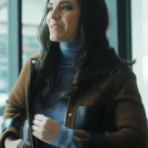 Shannon Whitmer Cross S01 Brown Jacket Closure