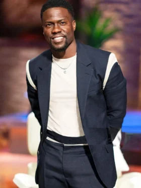 Shark Tank Kevin Hart Black Coat