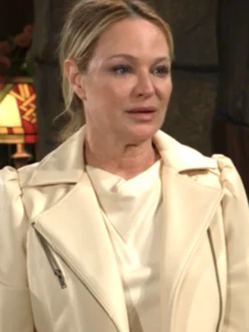 Sharon Case The Young and the Restless Leather Jacket