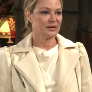 Sharon Case The Young and the Restless Leather Jacket
