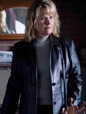 Sherwood Monica Dolan Black Leather Jacket