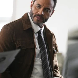 Shop Adam Karadec High Potential S01 Suede Leather Jacket