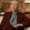 Shop Allison Janney The Diplomat S02 Maroon Blazer