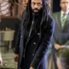 Shop Andre Layton Snowpiercer Black Wool Coat
