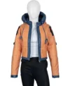 Shop Apex Legends Wattson Leather Hooded Jacket