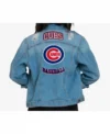 Shop Chicago Cubs Baseball Team Denim Jacket