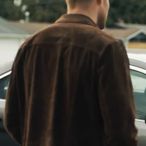 Shop Colter Shaw Tracker S01 Brown Suede Leather Jacket