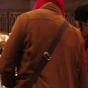 Shop Devale Ellis Meet Me Next Christmas Suede Leather Jacket