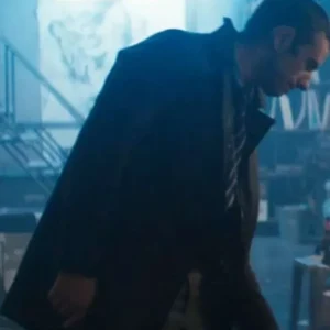 Shop Dukagjin Podrimaj The Crow Black Button Coat