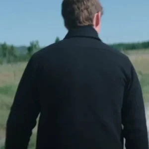 Shop Eddie Redmayne The Day Of The Jackal Black Jacket 