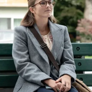 Shop Heretic Chloe East Grey Wool Coat