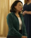 Shop Janel Parrish Haunted Wedding Green Jacket