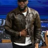 Shop Kevin Hart Fight Night The Million Dollar Heist Brown Jacket