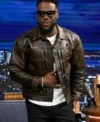 Shop Kevin Hart Fight Night The Million Dollar Heist Brown Jacket