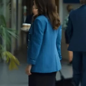 Shop Lacey Chabert His Hers Blue Blazer