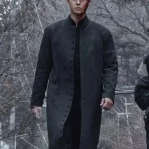 Shop Lee Eun hyeok Sweet Home Black Wool Coat