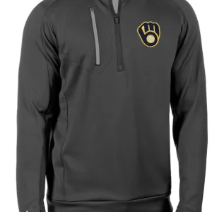 Shop Milwaukee Brewers Pullover Jacket
