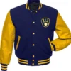 Shop Milwaukee Brewers Varsity Jacket