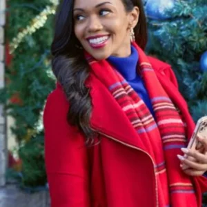 Shop Mishael Morgan Christmas With A Kiss Red Jacket